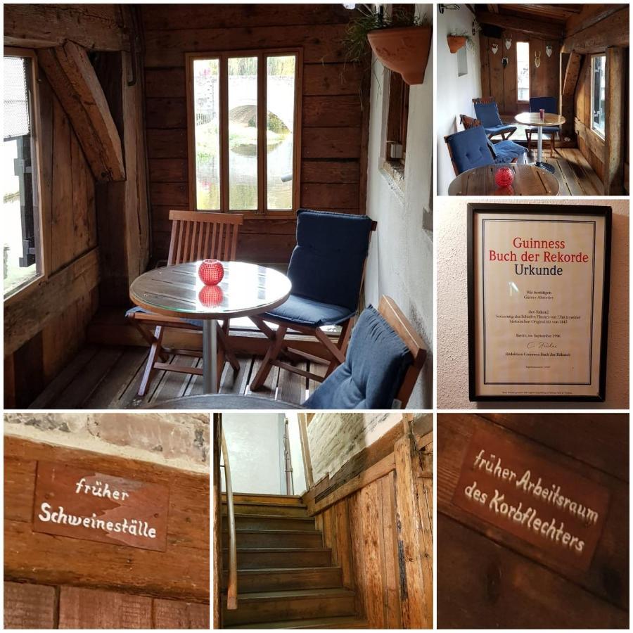Hotel Schiefes Haus Ulma Esterno foto